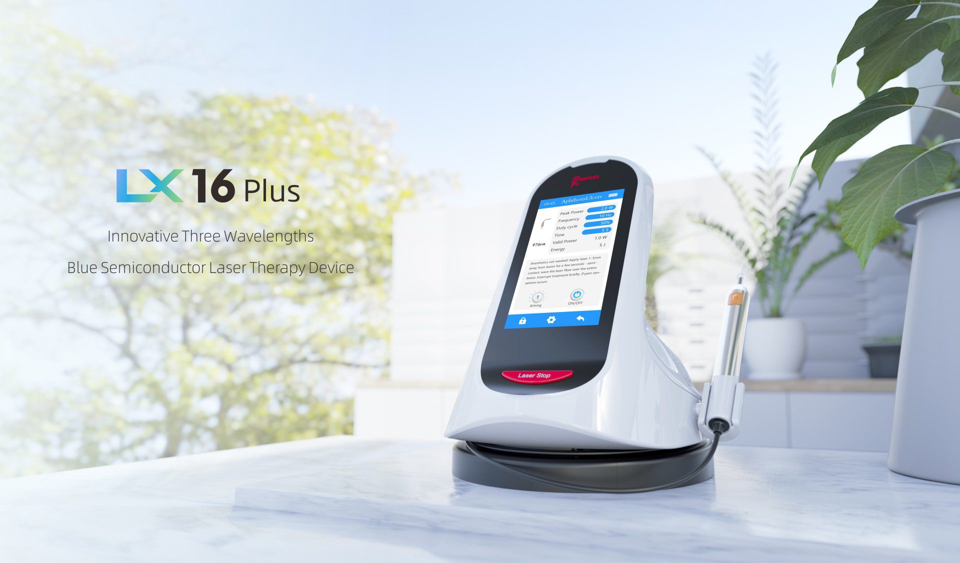 Dental Diode Laser Device Type LX 16 PLUS